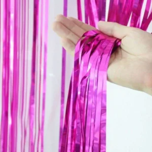 FOIL FRINGE CURTAIN - Backdrop (3ft x 6ft).