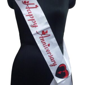 Happy Anniversary Sash